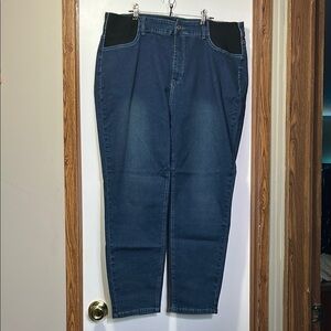 BloomChic Blue Relaxed Fit Jeans